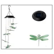 Wind Chime Light Solar Wind Chime Dragonfly Wind Chime Living Room Bed