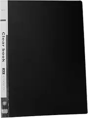 JEWEDECO Documents Folder Presentation Book Plastic Sleeves for School Portfolio Binder