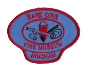 Bare Cove Fire Museum in Hingham MA Massachusetts patch - NEW!