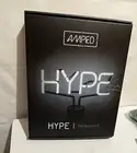Amped & Co Hype Real Neon Light Novelty Desk Lamp Large 9.6x8.3" White Glow