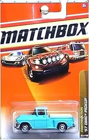 Matchbox 2010, '57 GMC Pickup, Construction 38/100, 1:64 Scale.