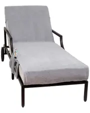 Linum Home Textiles Turkish Chaise Lounge Cover with Side Pockets