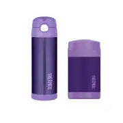 470ml Food Jar And Bottle Combo Purple