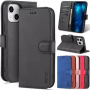 Skin Feel Flip Leather Case Card Slots Wallet for iPhone 12 13 14 15 16 7 8 XS