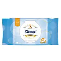 在飛比找松果購物優惠-Kleenex 舒潔 濕式衛生紙 46張 5入裝 (10折)