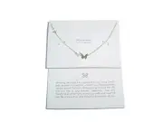 Target Necklace 14K Gold Dipped Butterfly 16 inch