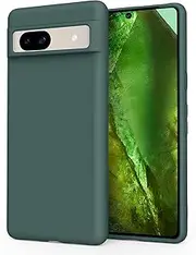 Case for Google Pixel 8a Case 6.1-Inch 2024, Soft Silicone Case Adjustable All-Round Protective Mobile Phone Cover for Goole Pixel 8a Smartphone Women Men (Green)