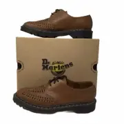 Dr Martens men Ezra interwoven Three Eyed Brown Sandals Size 10
