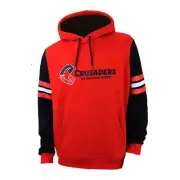 Canterbury Crusaders NZ Super Rugby Men's Pullover Hoodie - Size Medium