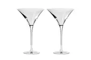 2pc Krosno Duet 170ml Cocktail/Martini Glass Set Drinking Glasses/Barware Clear