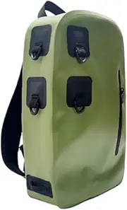 Lljsszr Fishing Backpack Fishing Rucksack Fishing Tackle Storage Shoulder Bag Fly Fishing Sling Pack for Biking Travel Hiking Hunting