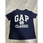 GAP小童經典LOGO T SHIRT海軍藍（5Y)