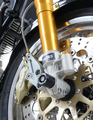 R&G Racing Black Fork Protectors For 2024-2025 Norton Commando 961 Sport