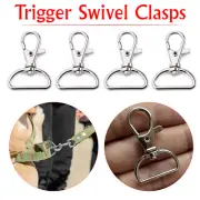 Lobster Clasp Clips Bag Key Ring Hook Swivel Trigger Snap Hook