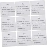 SUPVOX Air Bed Patch Tape 20 Sheets Swimming Air Bed Repair Kit Self-Adhesive Easy to Cut Portable for Inflatables
