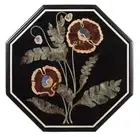 18'' Marble Center Coffee Dining antique Room Table Top Inlay Mosaic Side
