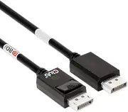 Club 3D CAC-1091 1.2 Meter/ 3.94 Feet DisplayPort 2.1 Bi-Directional VESA DP80 Certified Cable with G-SYNC, & HDR 4K 144Hz, 8K60Hz, 10K30Hz, 4K 240Hz M/M