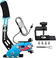Obokidly Upgrade USB Handbrake With Clamp Support G27 Compatible With PS4 For Simracing Game Sim Rig Not Suitable For PC, Blue