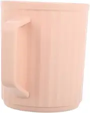 LOORGVEL Bathroom Toothbrush Holder Small Travel Plastic Mugs for Bathroom Shatterresistant Plastic Toothbrush Cup Tumbler Handle
