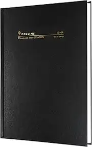 Finacial Year Diary - A5 Day-To-Page 2024-2025 Financial Year Diary Planner- With appointments