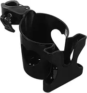 WRITWAA Adjustable Angle Stroller Phone Holder Bike Cup Holder Large Capacity for Wheelchair Stroller