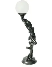 [G&G Bros] Art Deco Table Lamp Grace Bronze