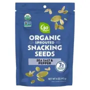 Sprouted Organic Snacking Seeds Sea Salt and Pepper 4 O