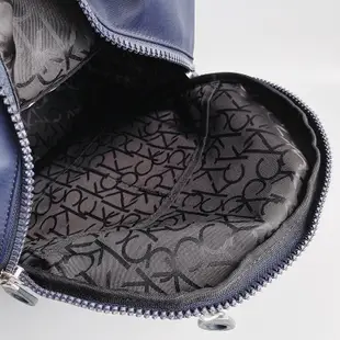 美國百分百【全新真品】Calvin Klein 包包 CK 後背包 雙肩包 休閒包 女包 logo 深藍 黑 AA55
