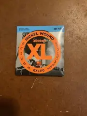 D'Addario EXL110 Nickel Wound Regular Light Electric Guitar Strings 10-46