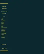 Organic Reactions, Volume 88