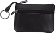 [Parliky] Leather Coin Bag Key Pouch Men Mini Purse for Women Versatile Change Pouch