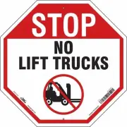 Condor Safety Sign,24 inx24 in,Polyethylene 472J47 Condor 472J47 0194484020224