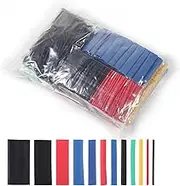 QCCAN 800pcs Heat Shrink Tube, Industrial Heat-Shrink Tubing for Wires, 2:1 Marine Grade Heat Shrink Wrap, Premium Large Electrical Waterproof Heat Shrink Tape,12 Sizes