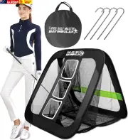 Golf Chipping Practice Net Backyard Driving Golf Accessories for Men Gift, 1 Pac