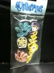New Jolee Boutique Dimensional Stickers Quillettes Sea Shells