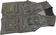 [NULYLU] Breathable Mesh Vest with Storage Pouches Outdoor Emergency Vest for Hiking