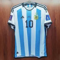 在飛比找Yahoo!奇摩拍賣優惠-新款推薦 2022世界杯 阿根廷主場 球員版 球迷版決賽版球