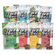 Sour Strips New Variety Flavor Sour Candy | 3.4oz | Mix & Match Flavors