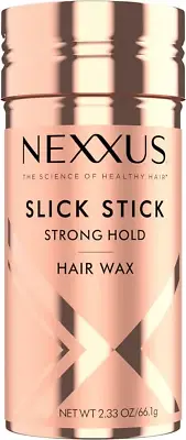 Nexxus Strong Hold Hair Wax Slick Stick for Slicked-Back Look with Styleprote...