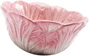 Alipis Ceramic Cabbage Bowl Cereal Bowl Food Bowls Container Appetizer Dish Soup Container Ice Cream Bowl for Fruit Salad Pink