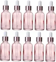 DECORNIJIA 30pcs Portable Refillable Dropper Bottles for Essential Oils Travel Use Design for Perfume and Oil Dispensing and Easy to Control Dosage