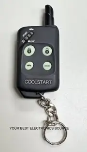 NOS Crimestopper / Cool Start NAF4IED Replacement 4-Button, 2-Way Remote Key FOB