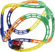 [little tikes] Learn & Play Tumble Train, Toy Train Set with Lights and Sound, Adjustable Train Tracks That Get Kids Moving- for Kids, Toys for Toddlers and Boys Girls Ages 3+,Multi-Color