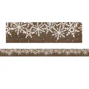 Home Sweet Classroom Winter Straight Border Trim, 35 Feet