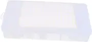 TEHAUX 18 Grid Cross Stitch Thread Box Plastic Organizer for Storage Organization