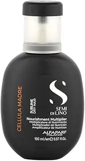 Alfaparf Milano Semi di Lino Sublime Cellula Madre Nourishment Multiplier - Deep Nourishing Hair Serum - Citrus Woody Fragrance - 5.07 oz