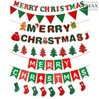 在飛比找樂天市場購物網優惠-CPMAX 聖誕字母拉旗 聖誕節派對拉旗 聖誕老人 聖誕節裝