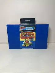 NEW Primary Colors Lego Compatible Building Blocks Travel Storage Play Case