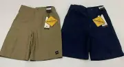 2x Boys Size 7 Long RIP CURL Green & Blue Walk Board Shorts Elastic *NEW RRP $90