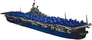 JWQFBC 1/400 Paper Boat Kits, 3D Puzzle, Ship Models for